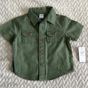 Baby Boy Old Navy Collard Shirt 0-3m